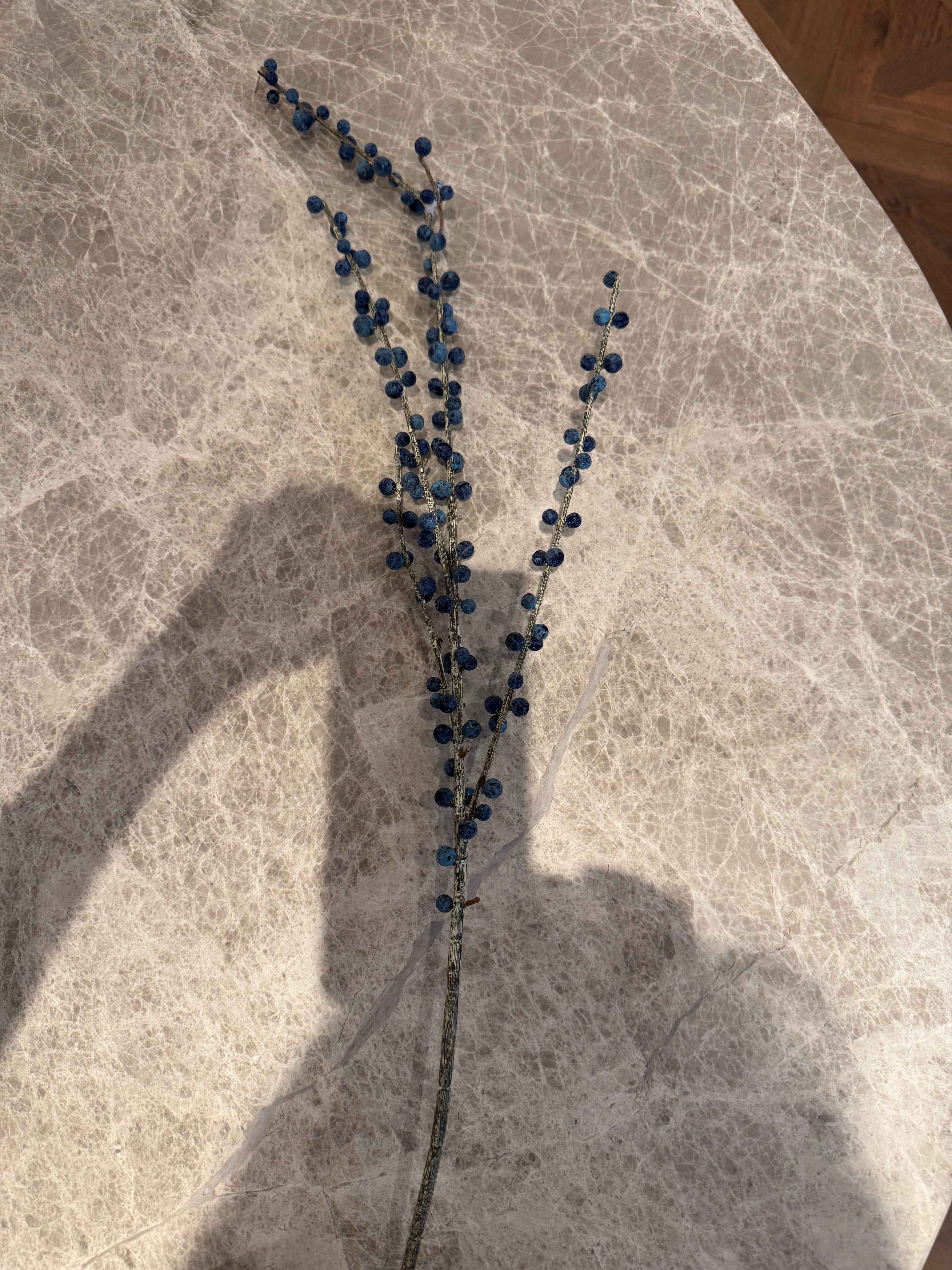 Faux Blueberry Stem