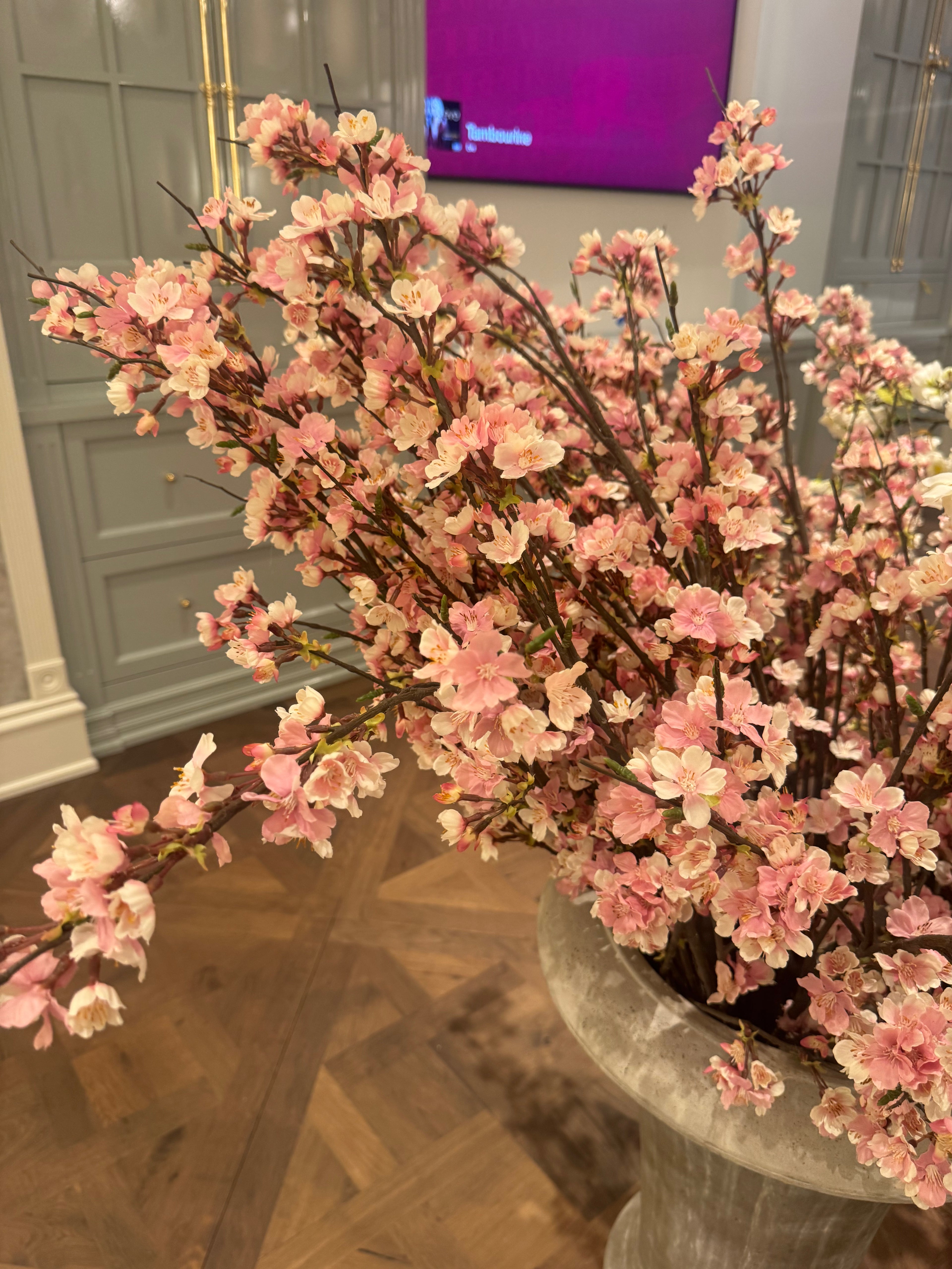 51" cherry blossom spray